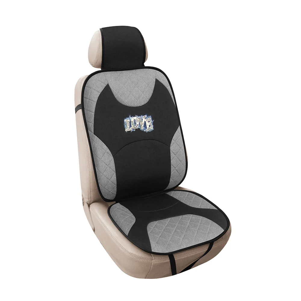 BSCI hot selling Factory Wholesale Suede Fabric designed car seat cover universal