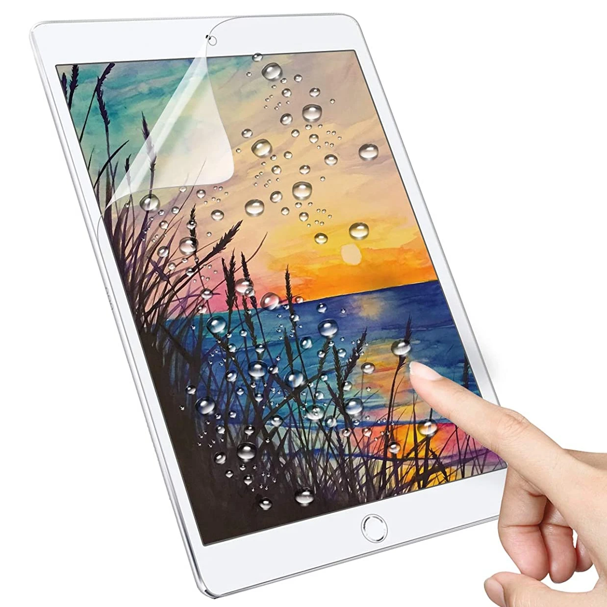 For ipad pro 9.7 air air2 Air3 ipad9 /8/7 10.2 Anti Scratch HD Clear 0.15mm thin PET protective film screen protector