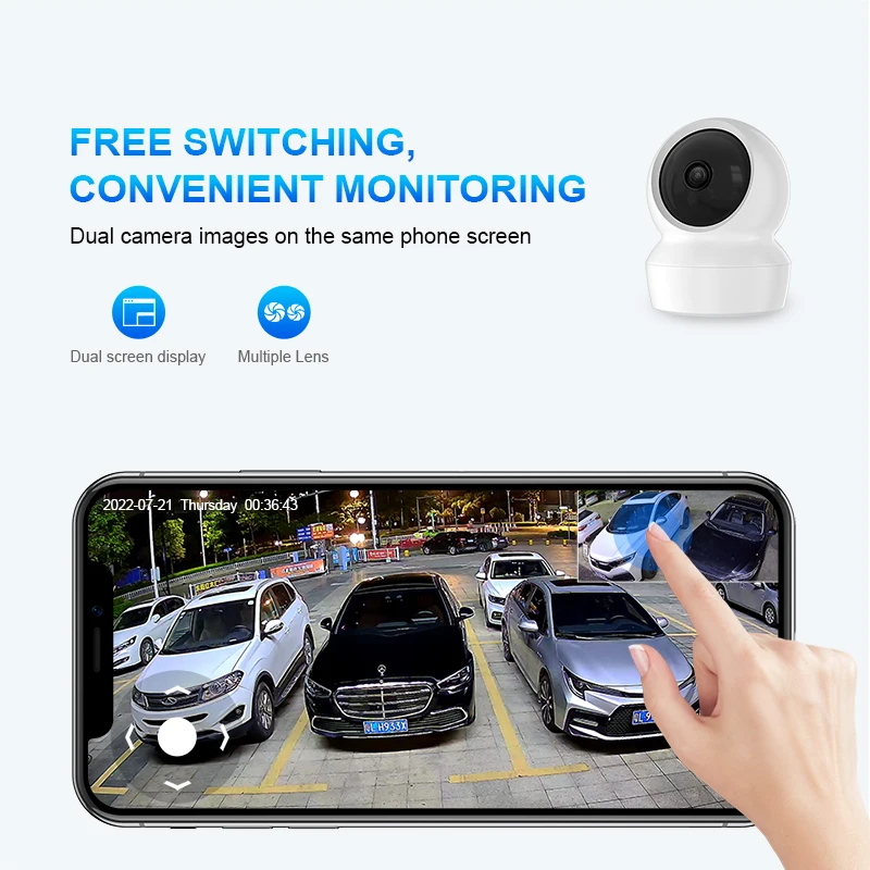 Wholesale 360 Degree Panorama Auto Tracking Security Wireless Wifi Monitoring Camera