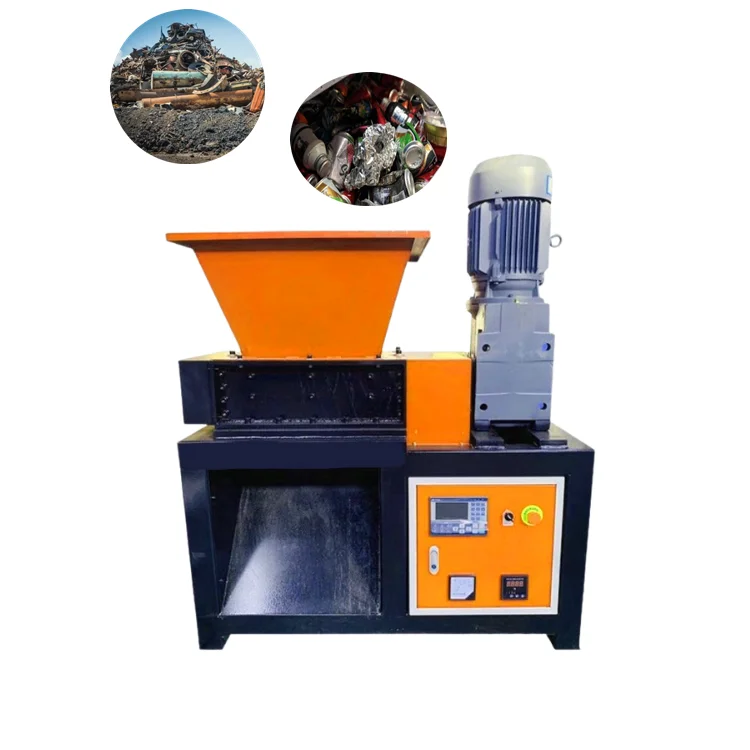 Mini Metal Shredder /steel Shredding Machine /shredder Metal For Waste Cable Copper Wire Aluminum Wire