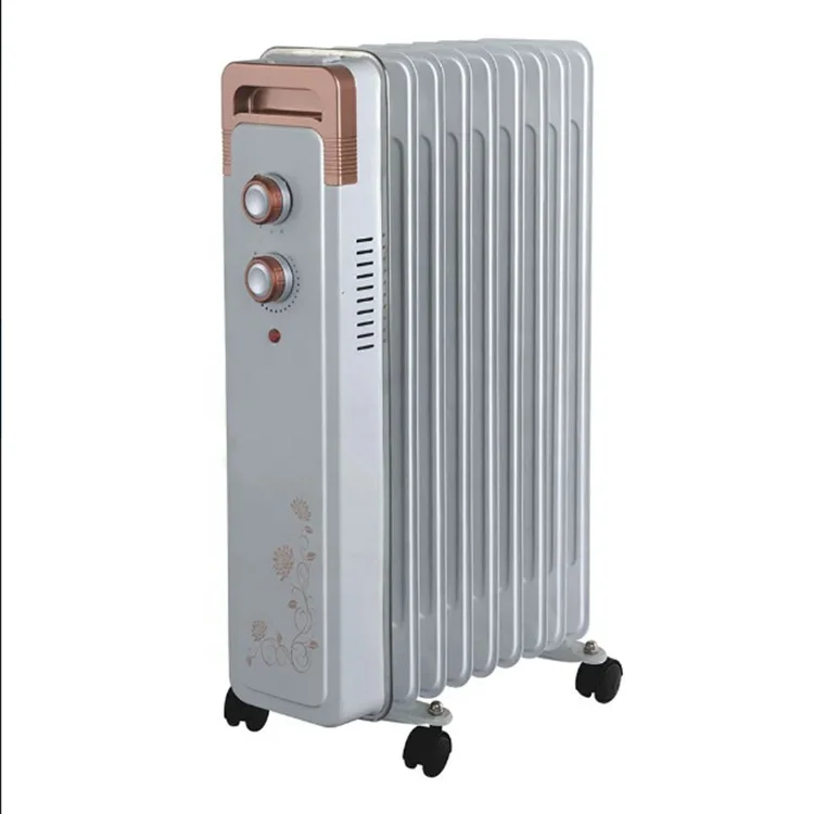 Quiet LED Display Kerosene Heater for Large Rooms 3 Temperature Settings with Remote Thermostat Oil Filled Radiators Indoor Use
