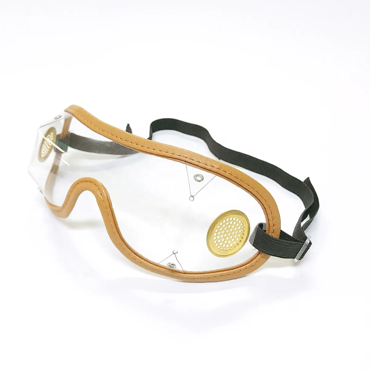 Classic Wind-Proof Skydiving Goggles Sports Glasses for Horse Racing Eye Protection Jockey Goggles