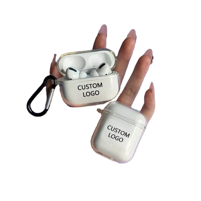 New Arrival Cute Luxury Design Custom Logo Printing Air pod Case Air pods Pro 2 3 Generation Case Earphone Protective Cover