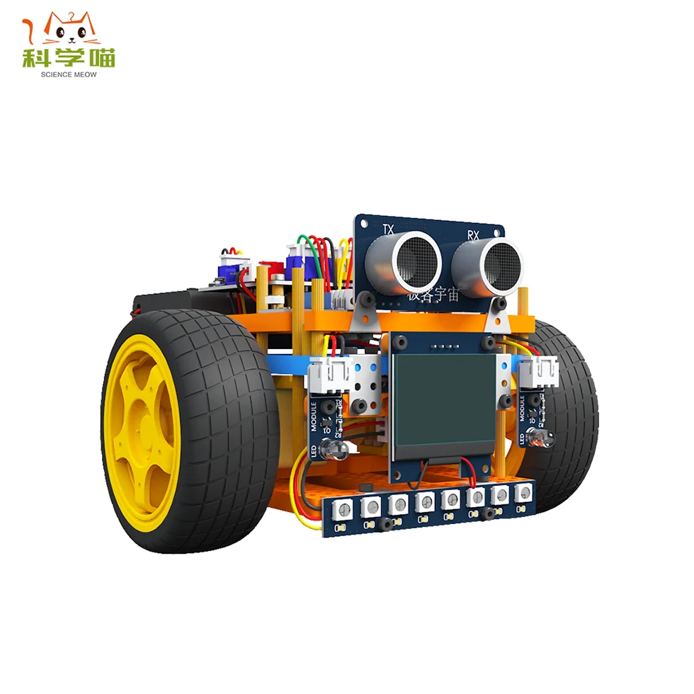 Assembled Toy Diy Programmable Robot Kit Stem Toys Educational