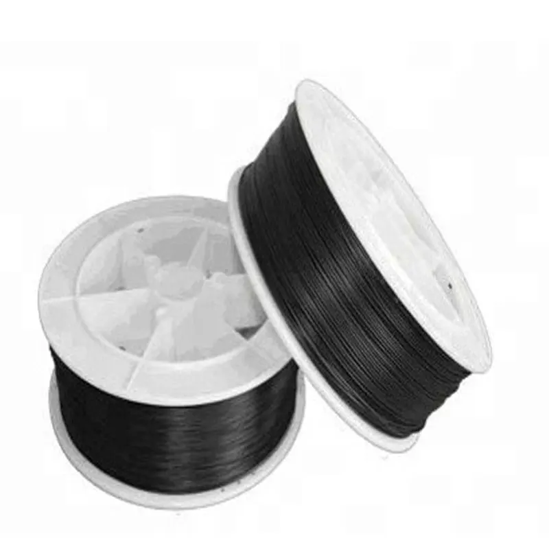 Factory wholesale PMMA end glow plastic optical fibers fiber optic star ceiling light with black jacket
