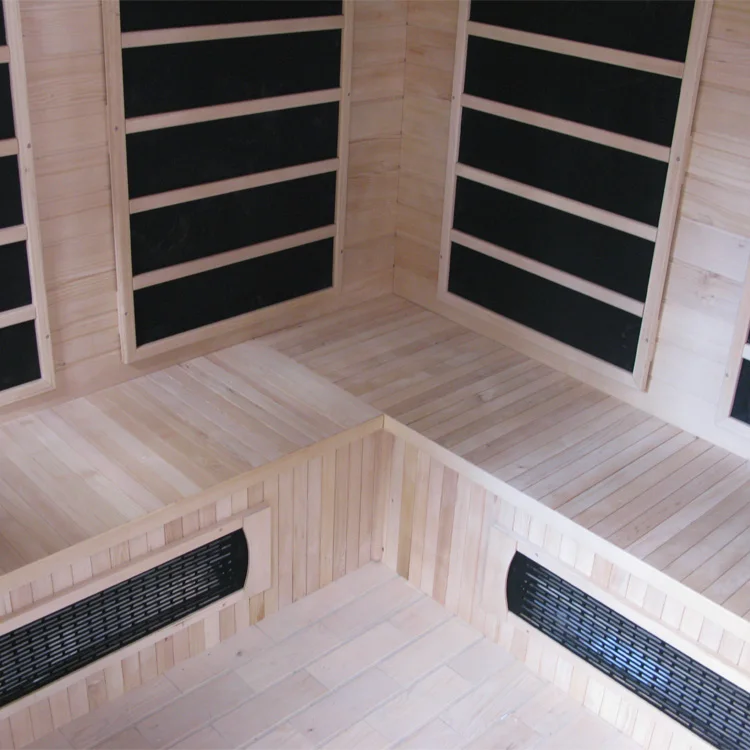 Outdoor Steam Traditional Wooden Bath house Sauna Room Maison with Sauna Accessories