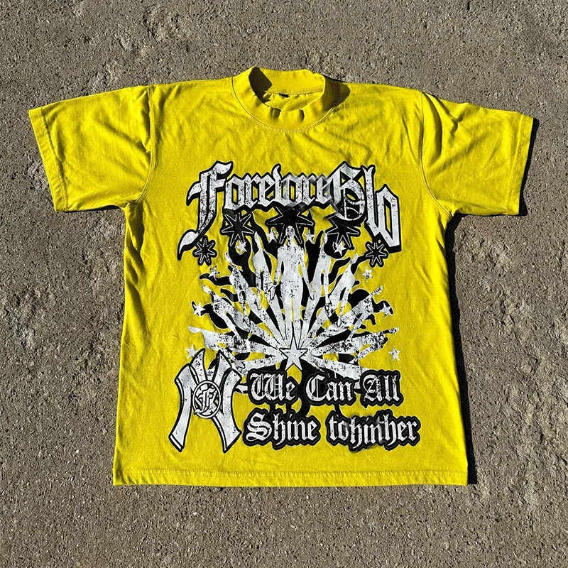 Custom Print Logo Heavyweght Fabric Patches Embroidery Vintage Distressed Applique Rips Acid Wash Sun Faded Oversized Men Tshirt