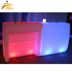 Наружная Водонепроницаемая светодиодная пластиковая домашняя прямая барная стойка