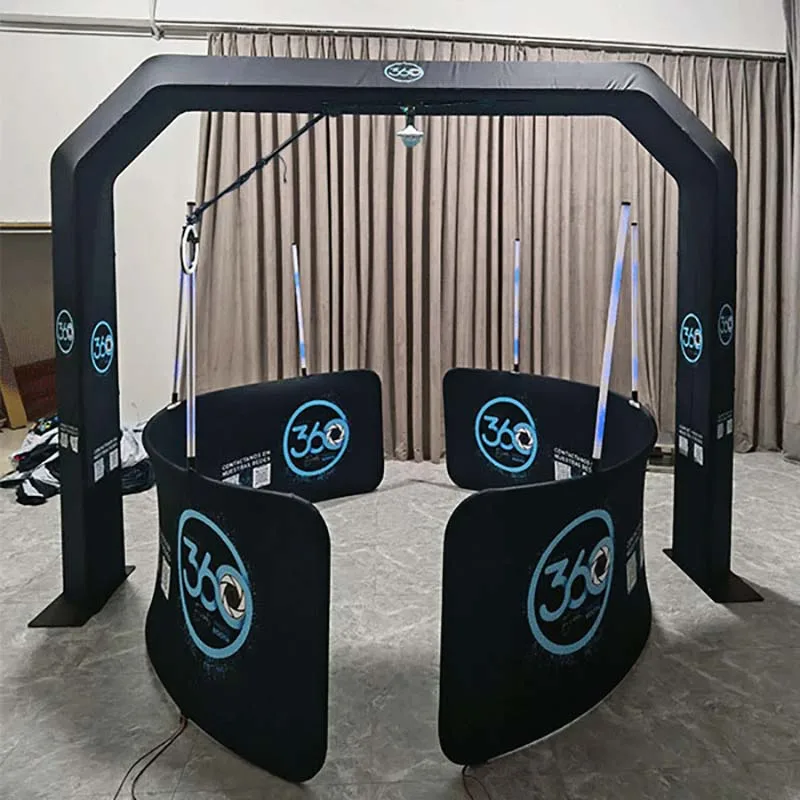 Бесплатная Доставка в течение 48 часов 360 фотобудка Коммерческая Аренда Sky Top Spinner палатка быстрая доставка
