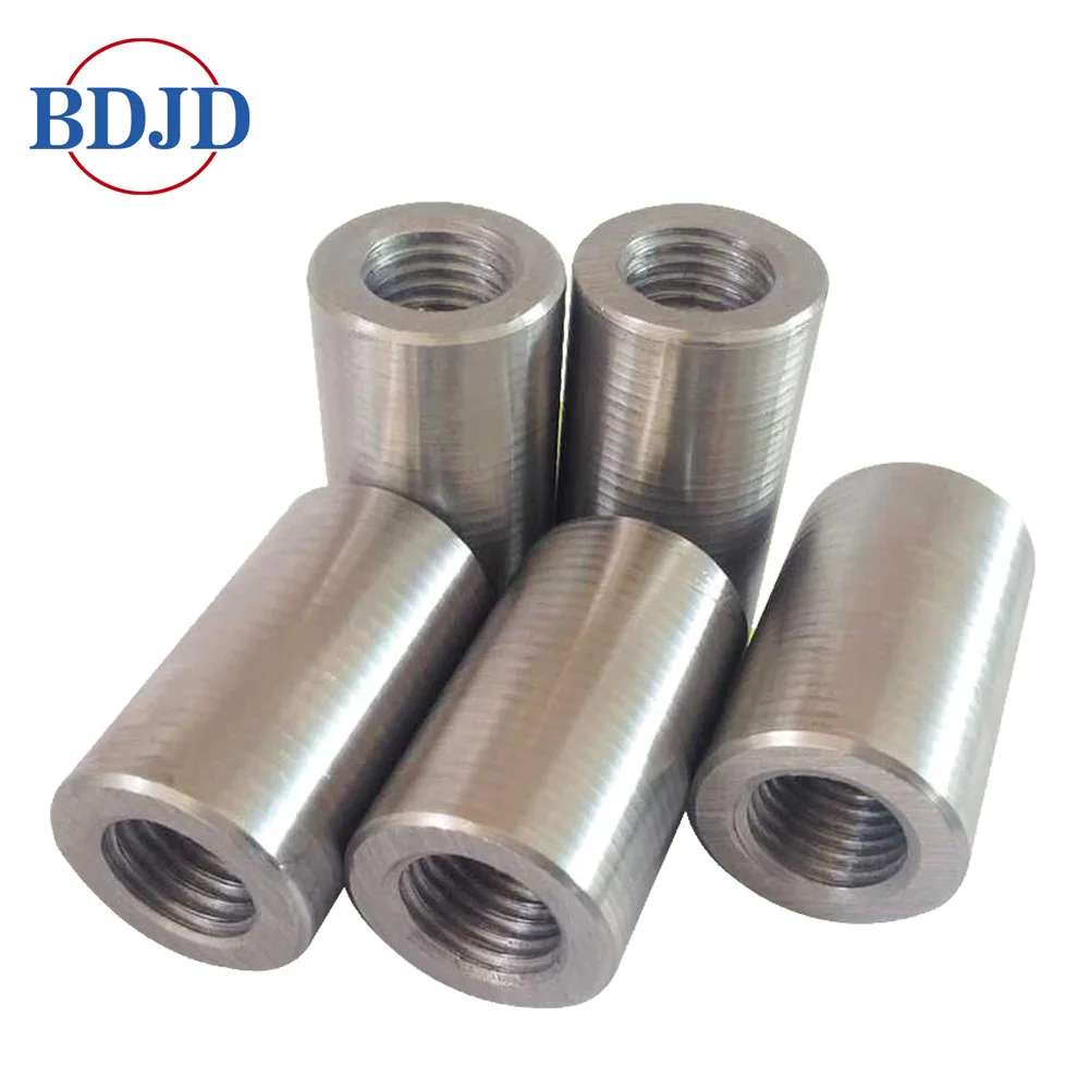 Modern Style 40Cr/45C Carbon Steel Rebar Coupler Metal Construction Material for Building Industrial Applications Bar Connector