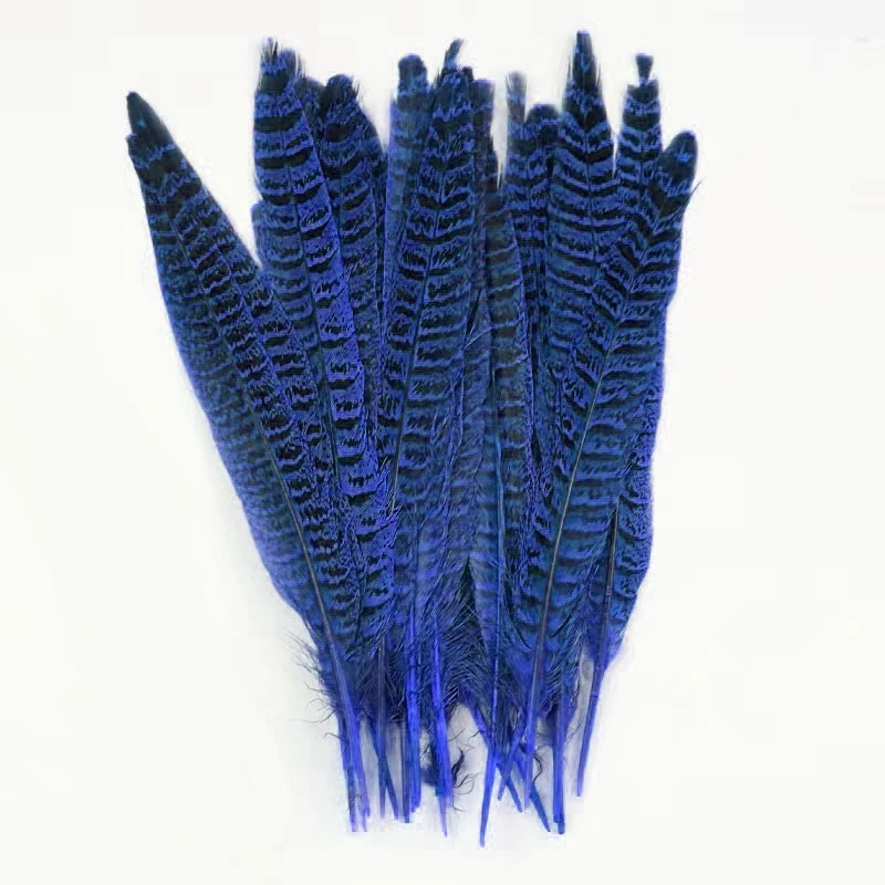 Оптовая продажа высокое качество 10-15 см перья фазана Кольчатый хвост перо для украшения карнавальных костюмов