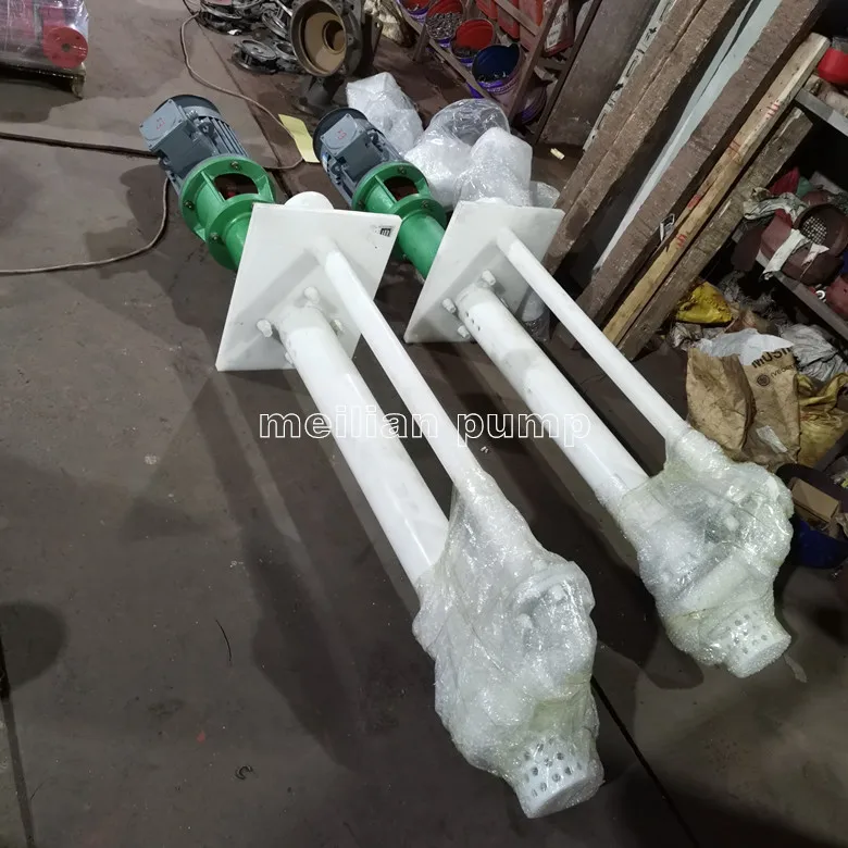 Vertical Semi-Submersible Immersion Immersible Centrifugal Submerged chemical slurry Pump for Aluminum nitrate Al NO3 3