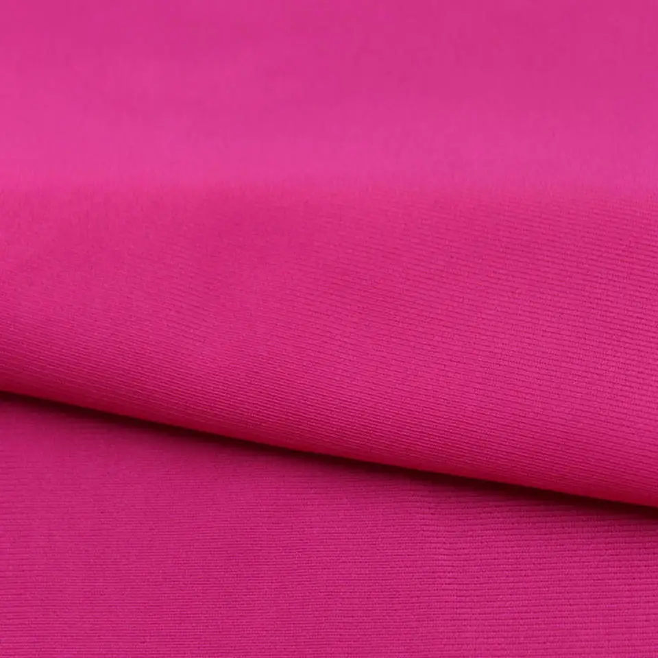 China custom  polyester superfine knitted fabric recycled eco friendly  fabric for yoga