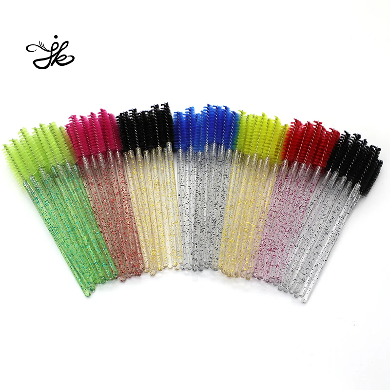 Таможня горный хрусталь одноразовая тушь для ресниц палочка золото и черный глаз аппликатор для ресниц красный блеск ресниц кисти