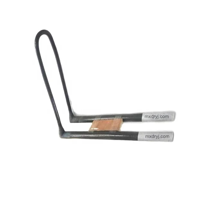 1800c Special Design mosi2 Molybdenum Disilicide heating rod elements helical heaters