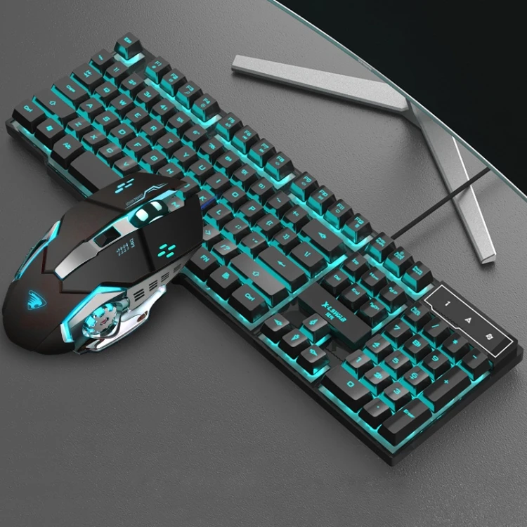 Дропшиппинг X-L тампон GX50 компьютерный манипулятор Feel Gaming Keyboard проводной клавиатуры + макро Программирование