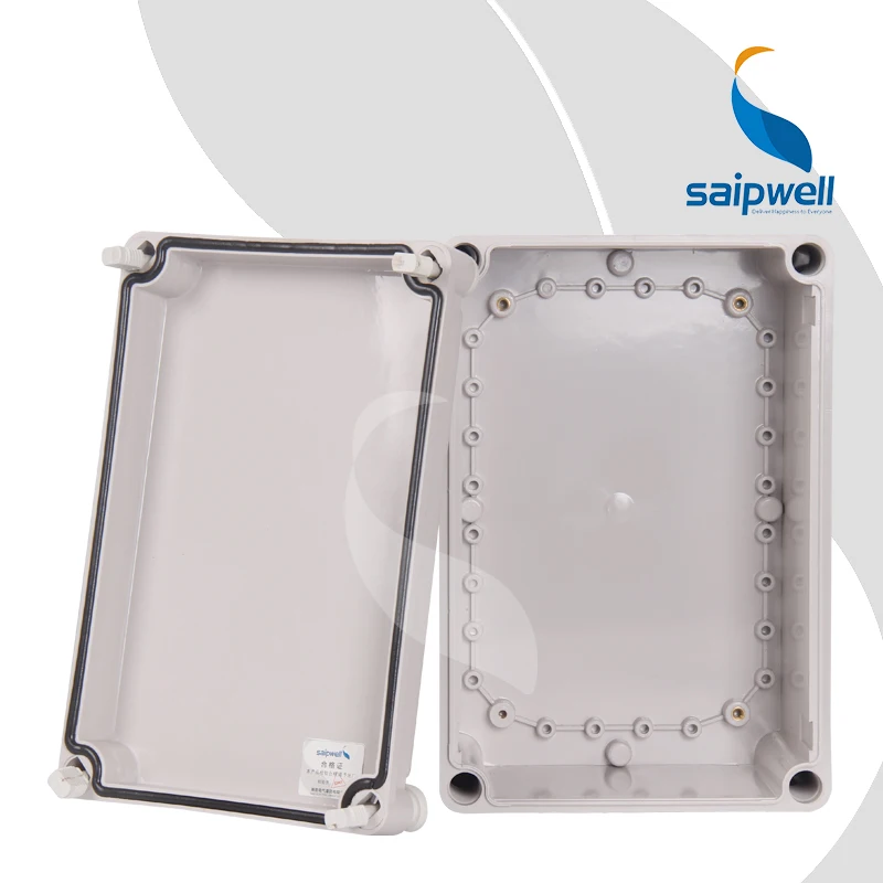 Saipwell Clear ABS Electrical Boxes Plastic CE Electrical Box Size China Supplier Electric Plastic Junction Box