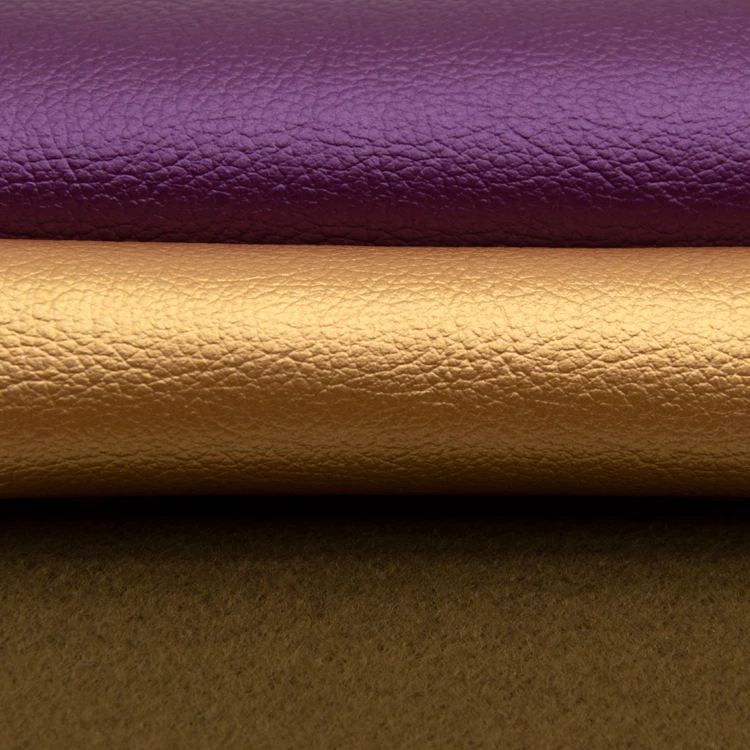 Eco friendly  PVC synthetic leather car seat rexine sofa vinyl upholstery leather 1.4mm faux leather rolls for sales