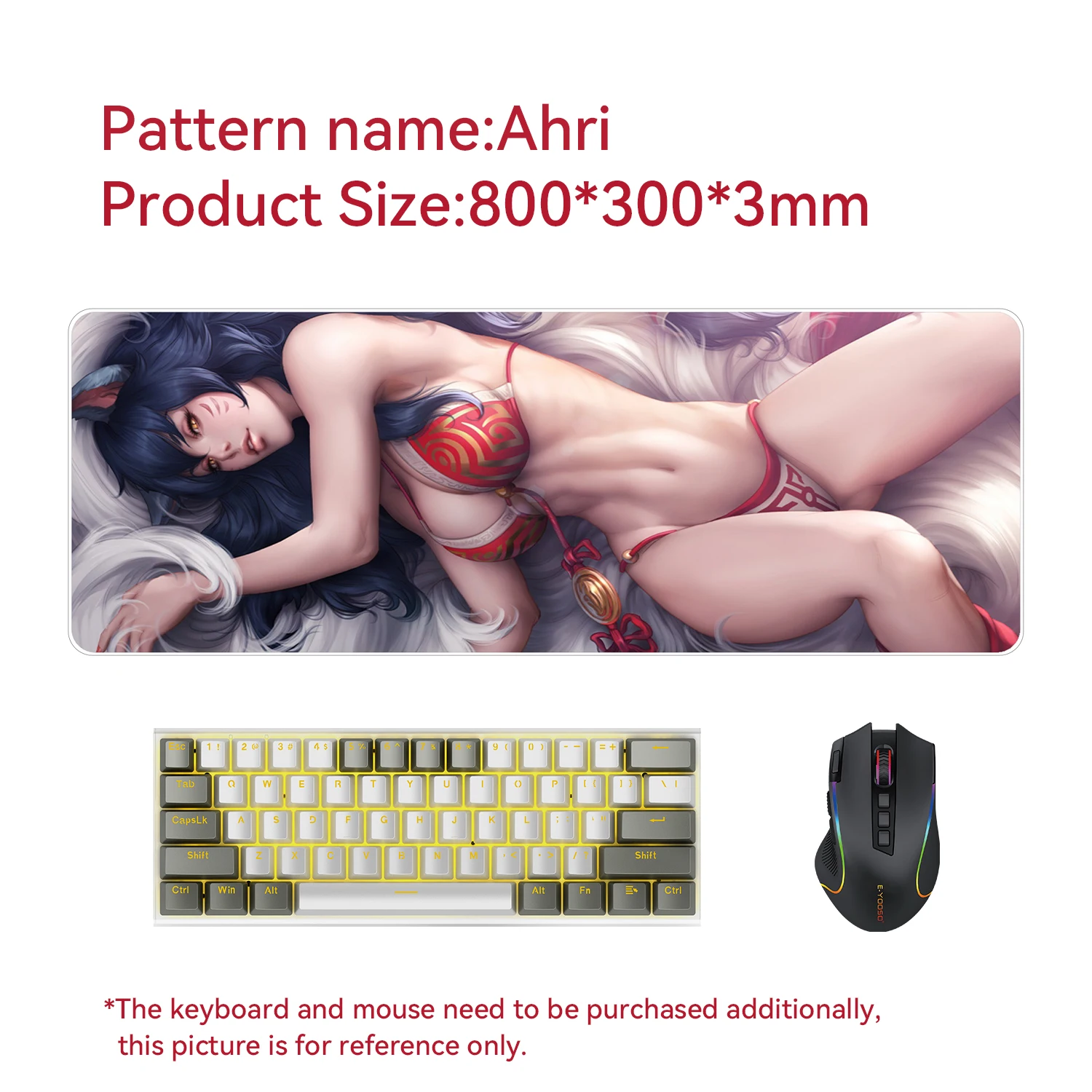 Youth Sexy Beauty  Mouse Pad Mat Custom Sublimation Personalized Logo Keyboards Laptops Mouse Rgb Desk Gaming Mouse Pads