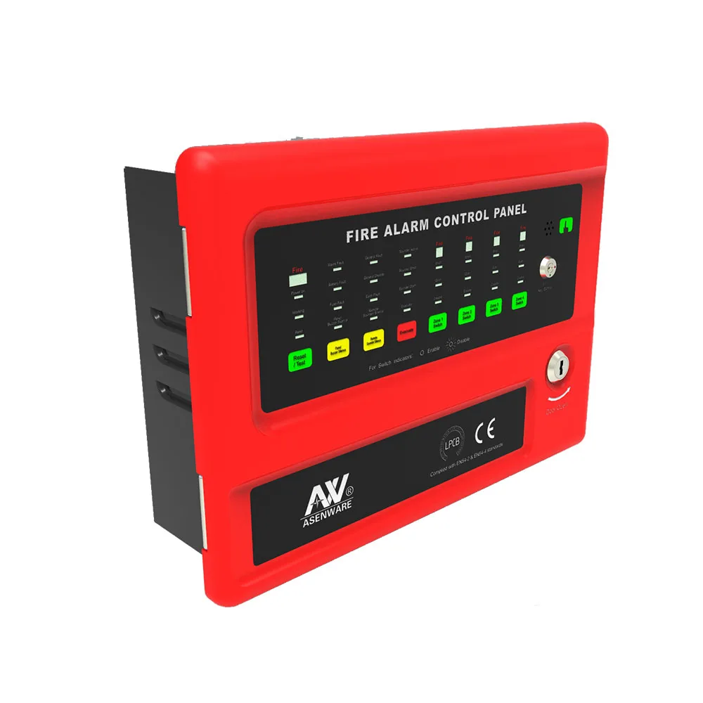 Factory Fire Alarm Control Panel Low Price Conventional Fire Alarm Wireless Control panel In Fire Detection System (1600069891460)