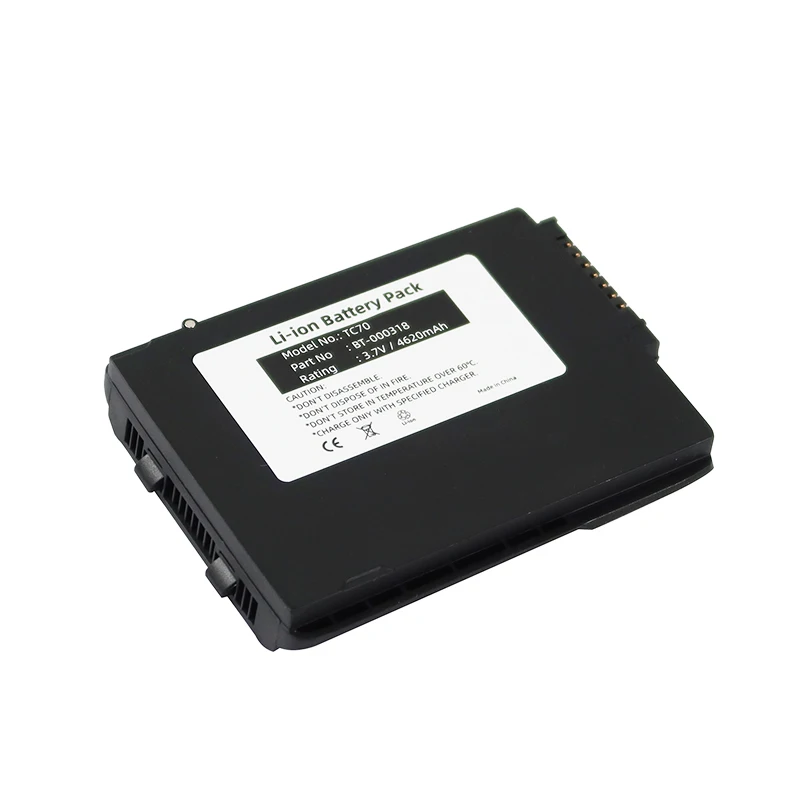 3.7V 4620mAh Replacement Battery Lithium Ion Rechargeable TC70 TC75 TC70x TC700 Battery Pack for Barcode Scanner