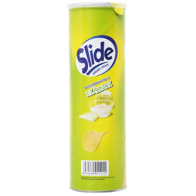 POTATO CRISPS SOUR CREAM & ONION FLAVOR 160G