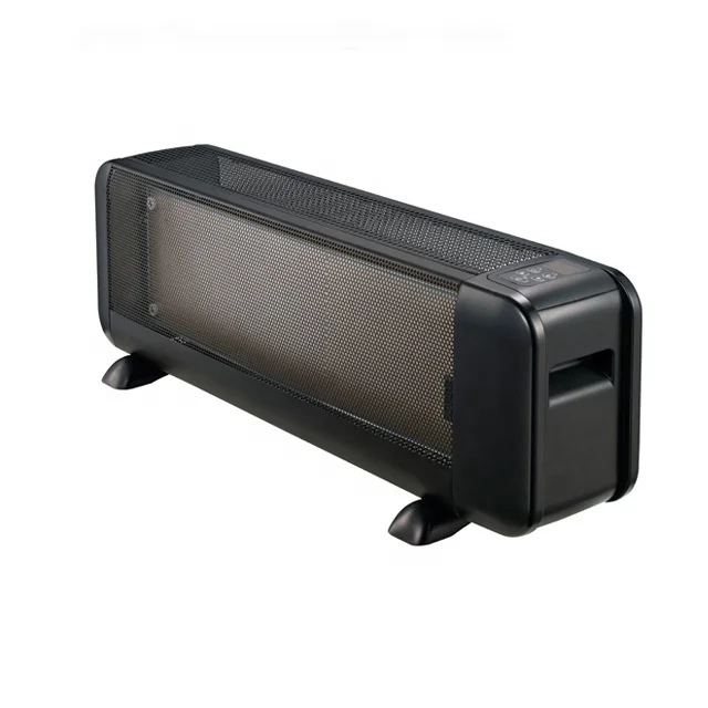 2000W 18 Hours Timer Three Sided Heating Remote Control Digital Electric Room Heater for Indoor Warm Use