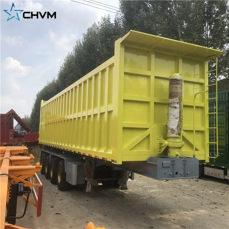 Semi Trailer Box Cargo Truck Trailer For Export Sale Low Price Van Container
