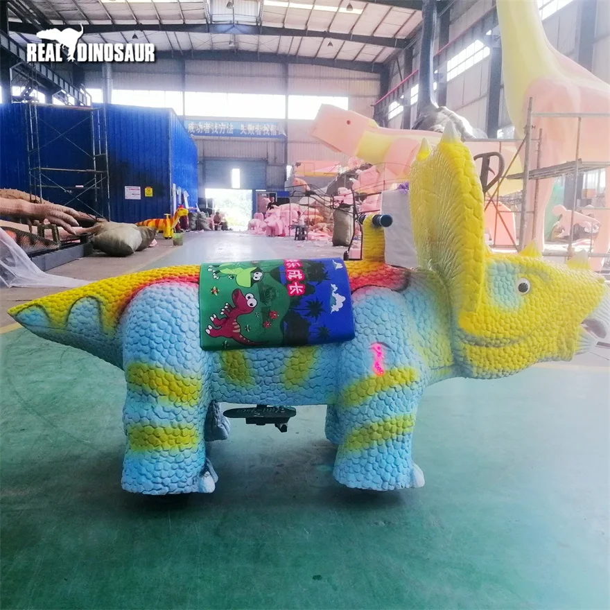 Remote Control Car Amusement Park Products Ride on Dinosaur