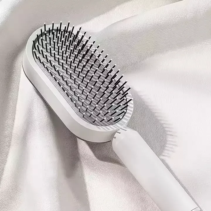 3D Anti-Static Personal Hair Care Airbag Comb One Natural Boar Bristle Plastic Stop  Head Scalp Massage Brush Portable Hot Comb