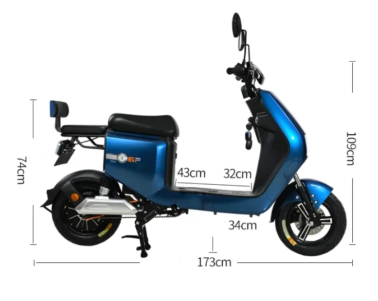 Электрический мотоцикл высокой мощности K5 новый дизайн 1000 Вт honda колеса