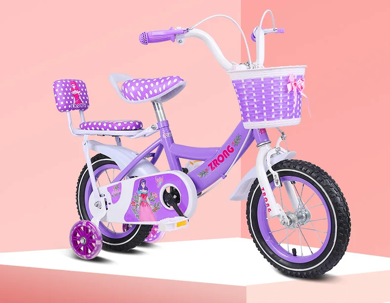 12' 14' 16' 18'  Kids bike for 2 3 4 6 years old children with training wheel and height-adjustable seat