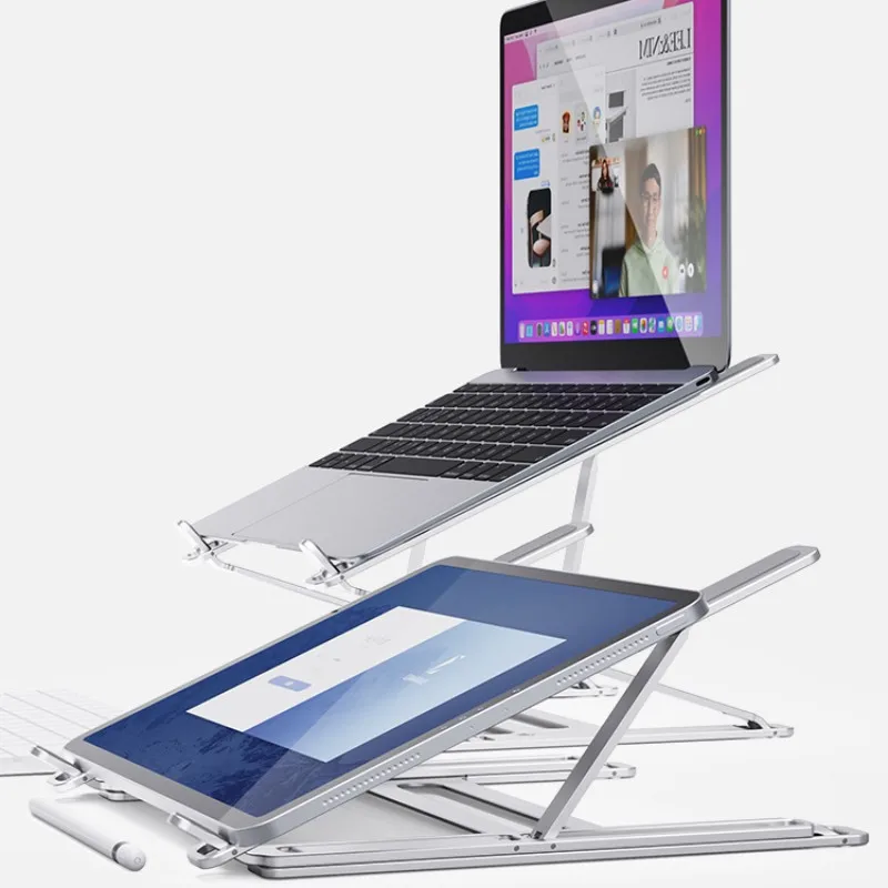 Boneruy Adjustable Aluminum Foldable Desktop Folding Computer Laptop Notebook Stand
