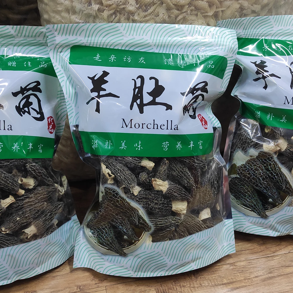 High Grade  Wholesale Price Morchella Esculenta Morchella Conica  Morel Mushroom Conica  Morel Mushroom Black mushroom