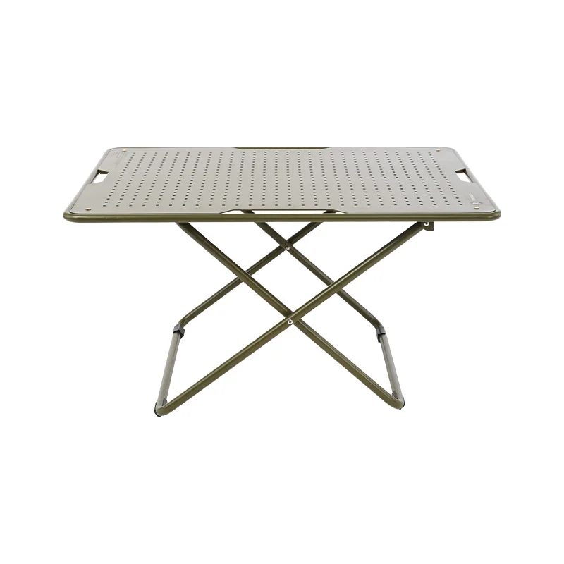 outdoor camping table  Black Portable  Aluminum  Foldable  Camping  Table