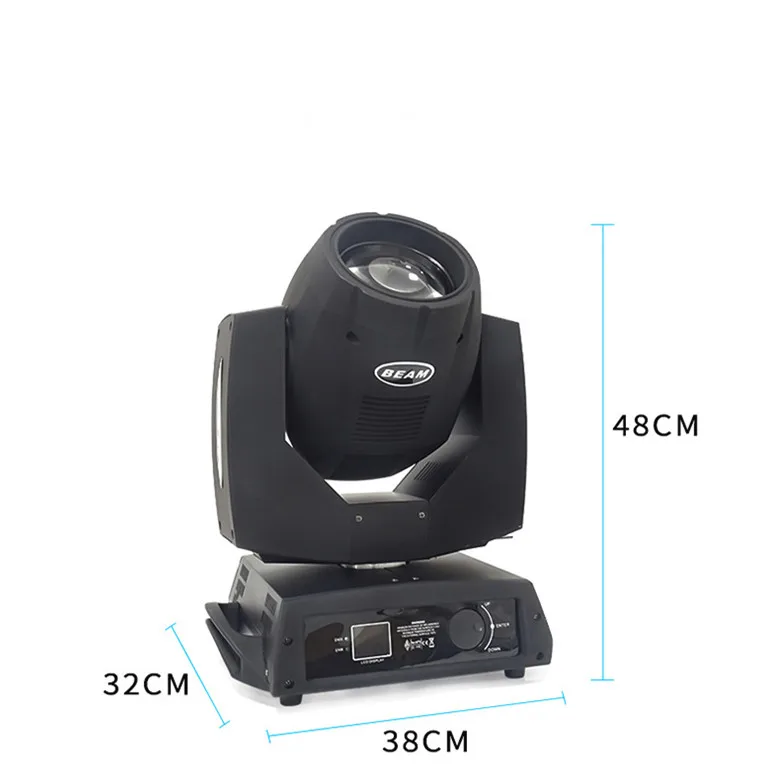230W Beam Light Auto-rotate Scan Moving Head Spot Lamp Professional Dj Equipment Dmx 230 Led Stage Lighting