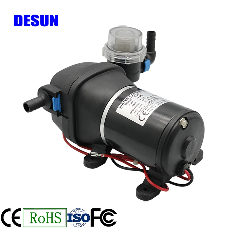 12 В морской насос электрический 3 мембранный переключатель давления Водяной с лодкой и RV