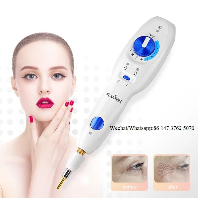100% Korea Original Electric Plamere Plasma Pen Professional Eyelid Lift Wrinkle Remover Acne Treatment Jet Plasma Pen