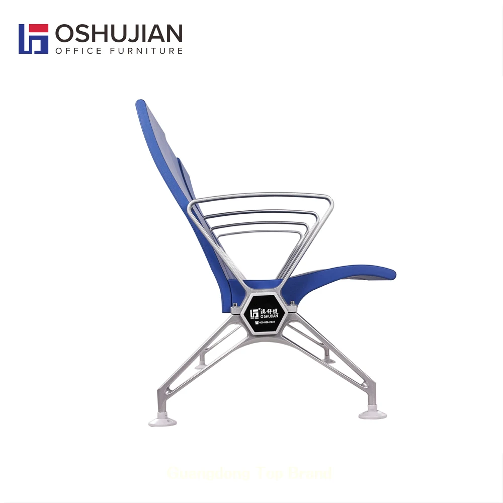 Waiting area 4 seat airport bench airport hospital medical waiting area lobby room PU waiting chairs