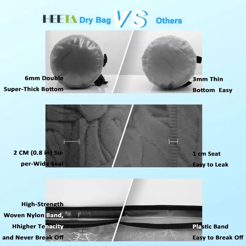 wholesale lightweight custom logo cordura Nylon pvc outdoor waterproof sack camping kayaking roll up dry bag backpack