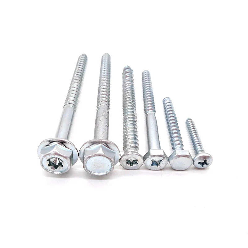 different models Stainless steel roofing Self drilling wood screw self tapping  ground screw