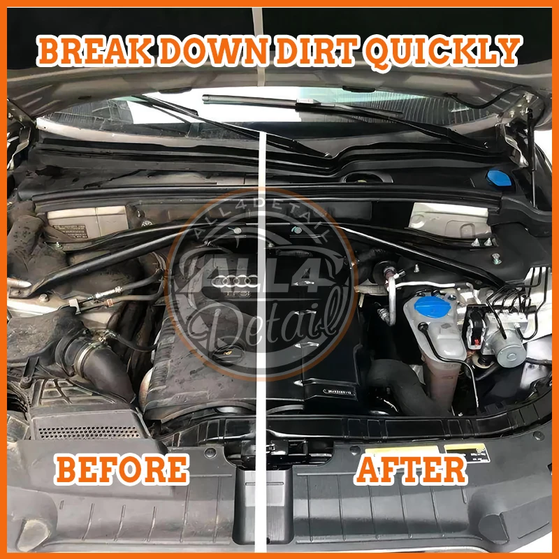 YT027 500ML Engine Bay Cleaner Degreaser Powerful Decontamination For Engine Compartment Oil Dust Grease Remover