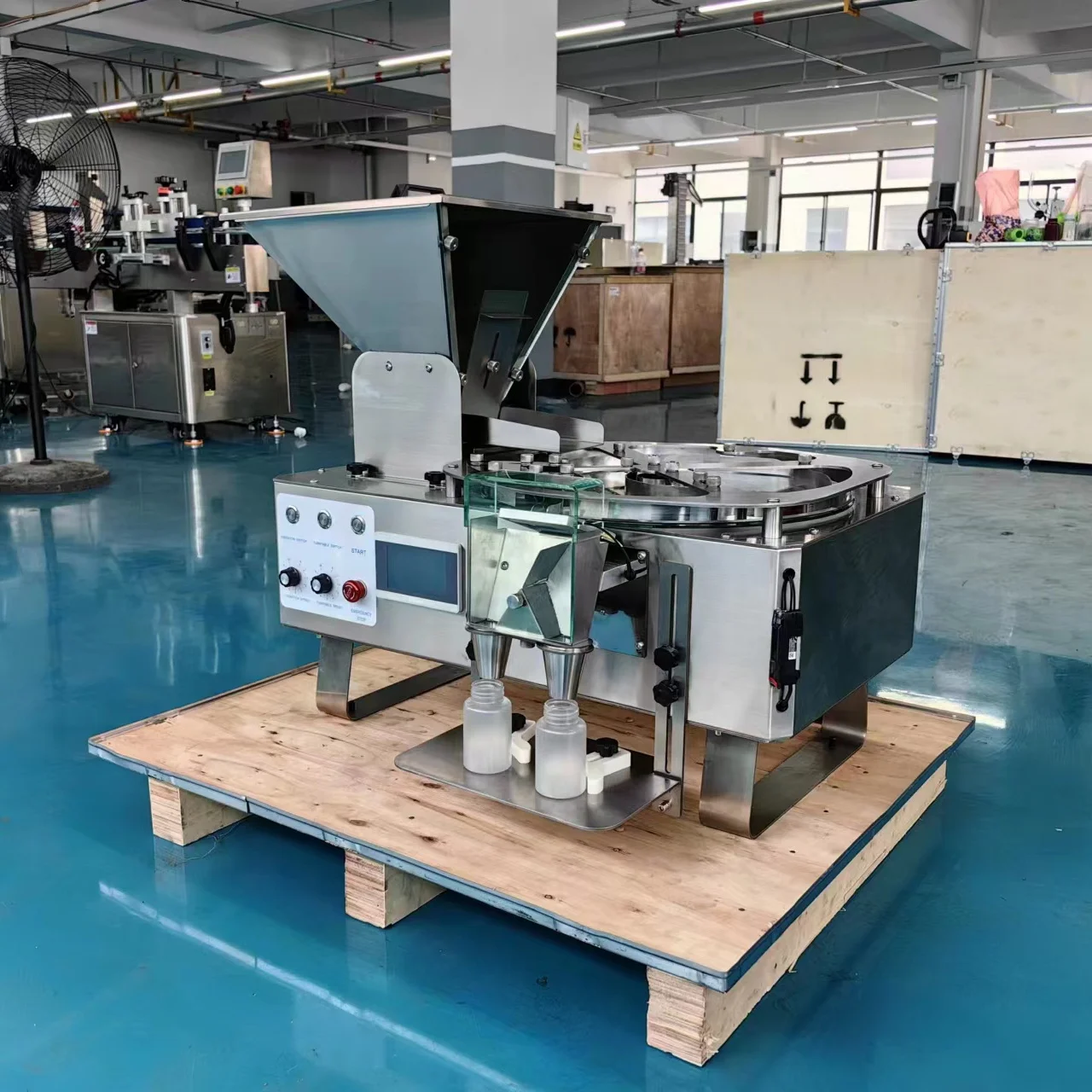 Manual Tablet Capsule Counting Candy Counter Machine