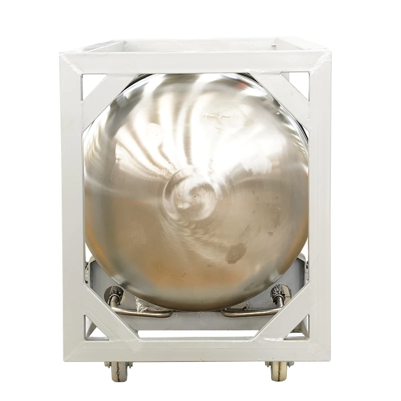 175L 195L 210L Large Capacity Cryogenic Liquid Co2 Storage Tank For Gas Cylinder Filling