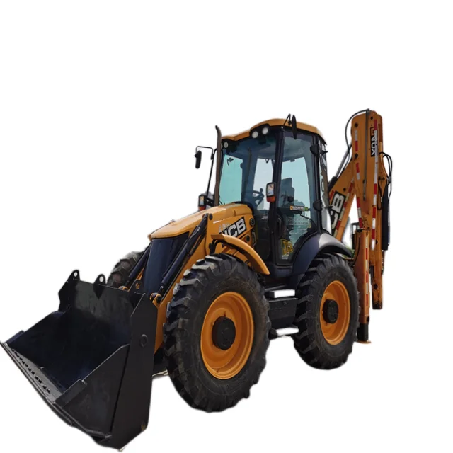 Дешевый б/у Britain экскаватор-погрузчик JCB4CX хорошо укомплектован короткими рабочими часами