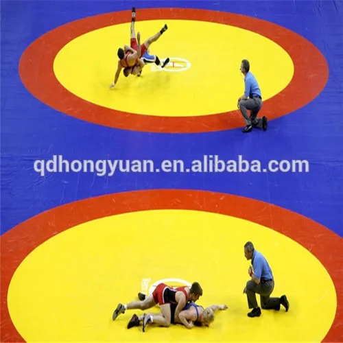 Yujishan IJF Approved Wrestling Mat Cover Wrestling Mat 12m Sumo Wrestling Mat