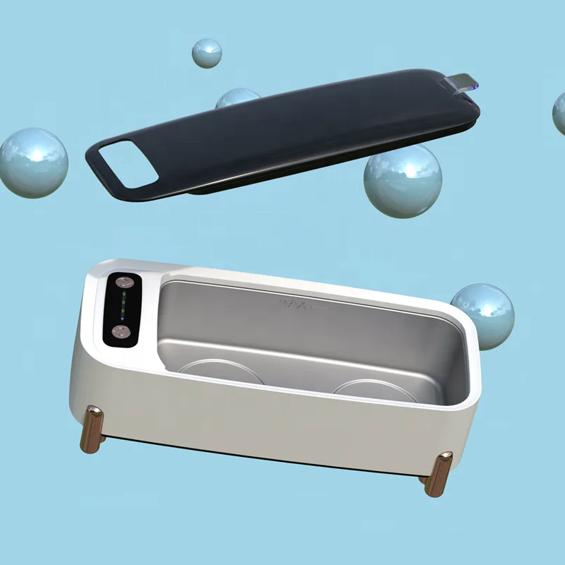 Hot Sale Portable New UV Lamp Household 400ml Jewelry Watches Glasses Ultrasonic Cleaner