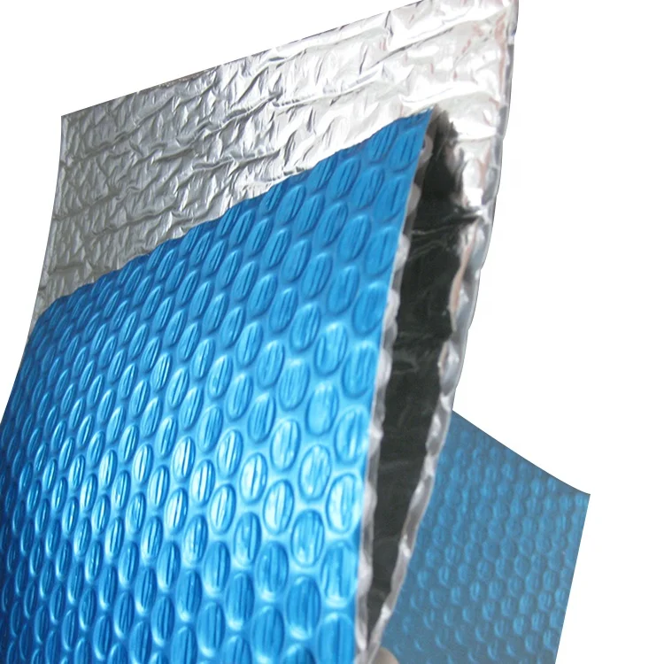 Aluminum Foil Double Bubble with Double Sides Metalized Film, moisture-proof insulation for building