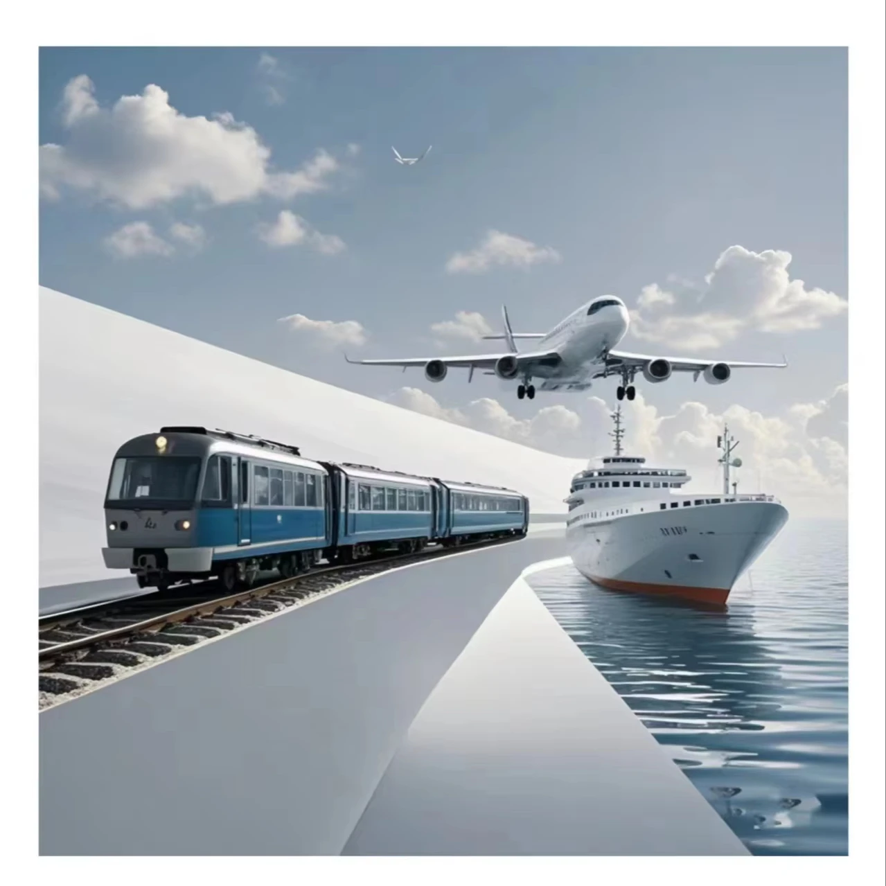 Professional international shipping company ddp lcl fcl freight forwarder sea air railroad trucking shipping agent to Russia