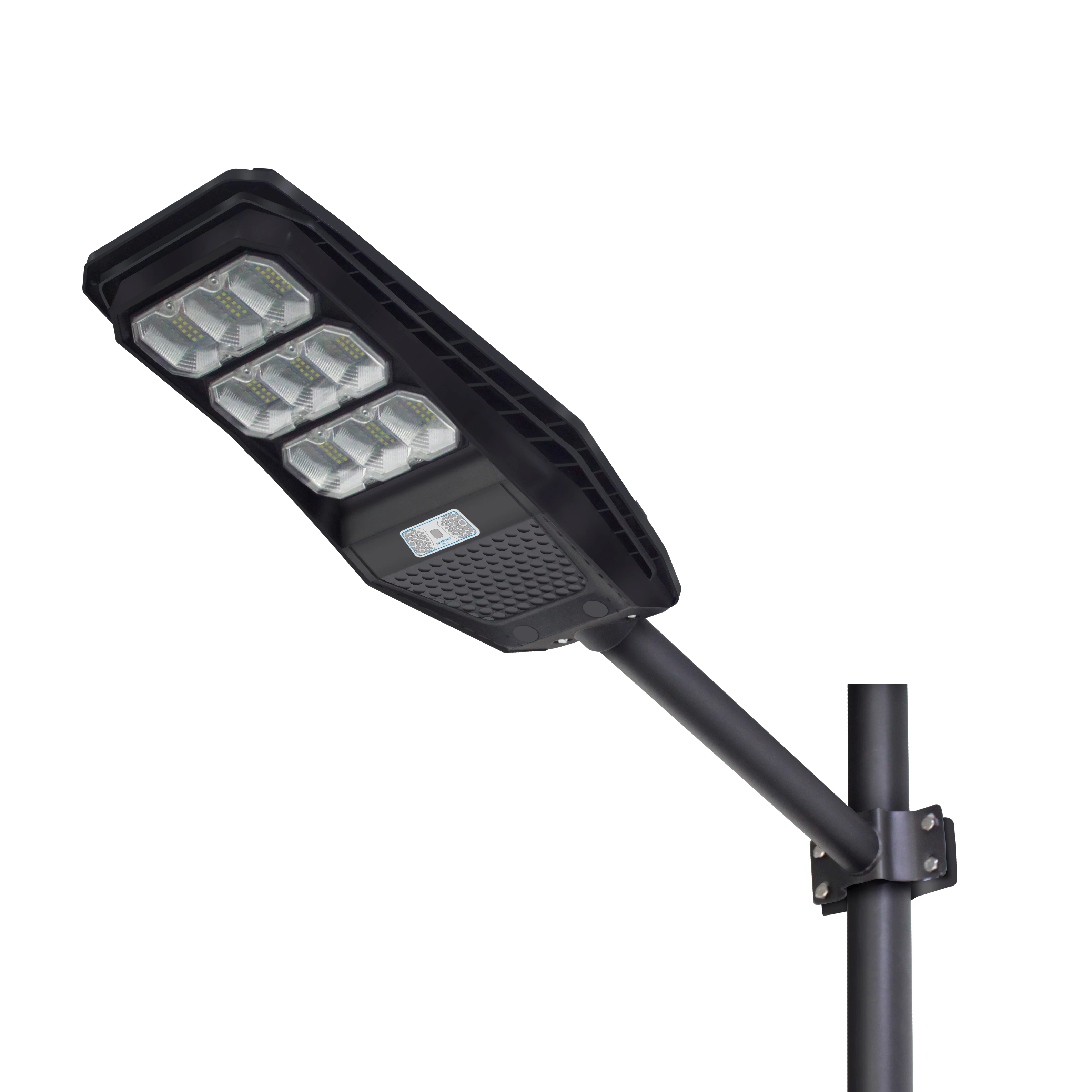 Hot Sale Waterproof Road Lighting all in one Solar Led Street Light High Lumen Outdoor Ip65 Smd 100w 200W 300W Black